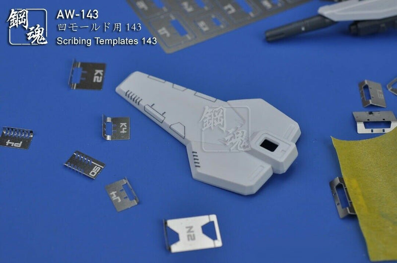 MAD - AW143 Scribing Templates
