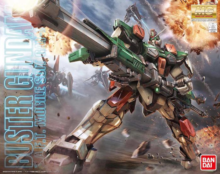 MG Buster Gundam & Duel Gundam セット MG Buster Gundam 1/100 — Panda Hobby