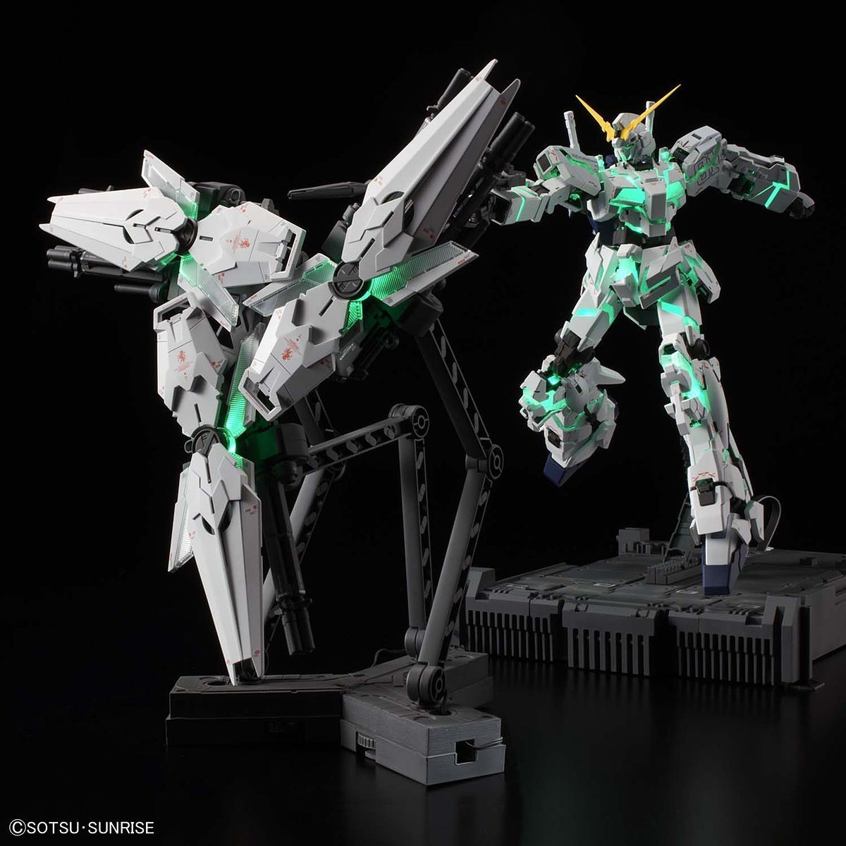 ロボット MGEXUNICORN GUNDAMVer.Ka Bandai Hobby - Gundam Unicorn - Unicorn Gundam (Ver. Ka), Bandai