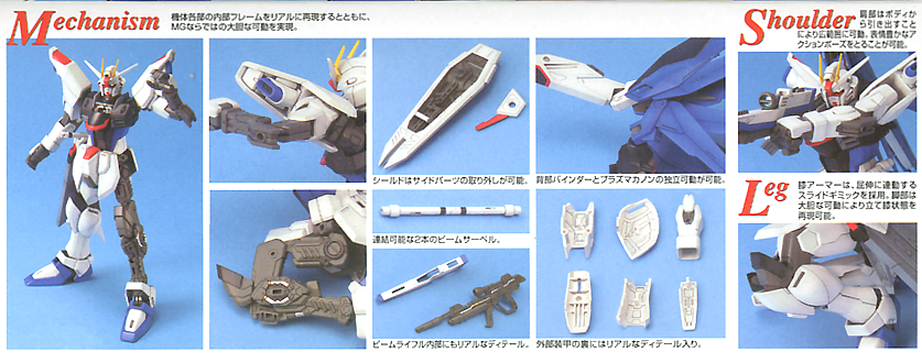 MG Freedom Gundam 1/100