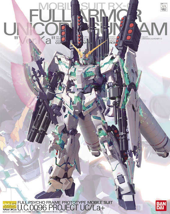 MG RX-0 Full Armor Unicorn Gundam Ver.Ka 1/100