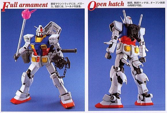 MG RX-78-2 Gundam Ver 1.5 1/100