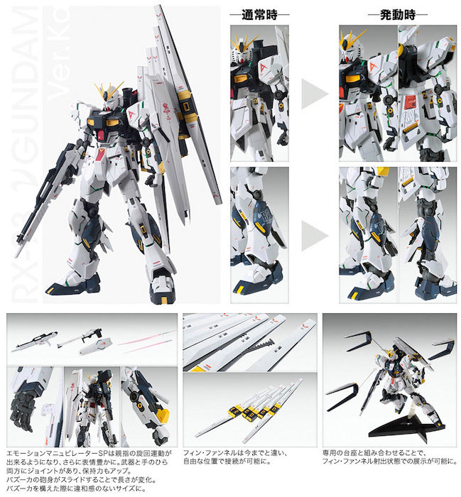 MG RX-93 Nu Gundam Ver.Ka 1/100 — Panda Hobby