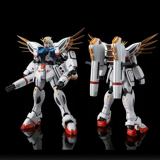 MG Gundam F91 2.0 Back Cannon Type & Twin V.S.B.R. Set Up Type 1/100