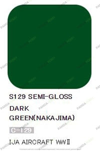 Mr Color Spray - S129 Dark Green Nakajima (Semi-Gloss/Aircraft)