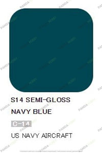 Mr Color Spray - S14 Navy Blue (Semi-Gloss/Aircraft)