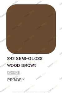 Mr Color Spray - S43 Wood Brown (Semi-Gloss/Primary)
