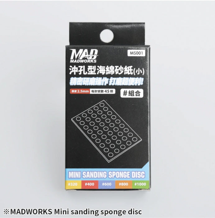 MAD - MS001 Madwork Mini Sanding Sponge Disc