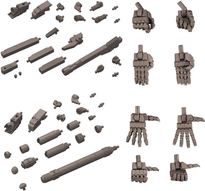 M.S.G - Mecha Supply Assortment 02 Propellant Tank Set Gunmetal Ver. MJ102