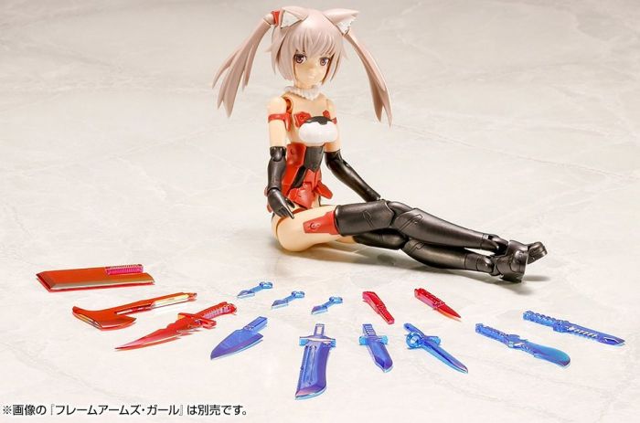 M.S.G #34 EX Knife Set Special Edition (Polarization Red & Blue) SP002