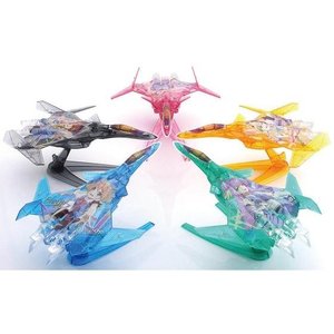 Macross Delta VF-31 Siegfried Fighter Platoon Set Limited Clear Ver.