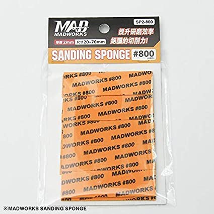 MAD - SP3800 #800 3mm Sanding Sponge