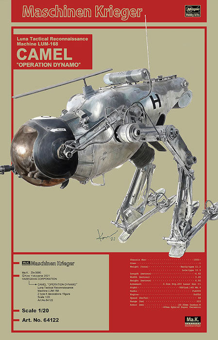 Maschinen Krieger LUM-168 CAMEL "Operation Dynamo" 1/20
