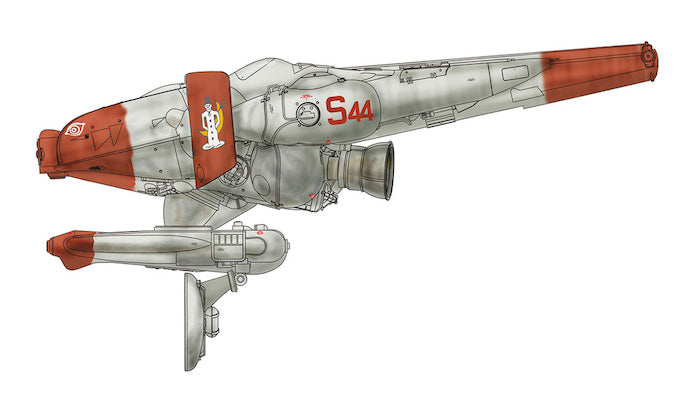 Maschinen Krieger Lunadiver Stingray "Moon Snowman" 1/35