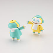 Mechatro Small Mechatromate No.04 Patch Set 'Aqua Green & Lemon'