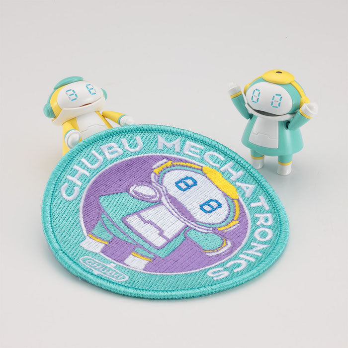 Mechatro Small Mechatromate No.04 Patch Set 'Aqua Green & Lemon'