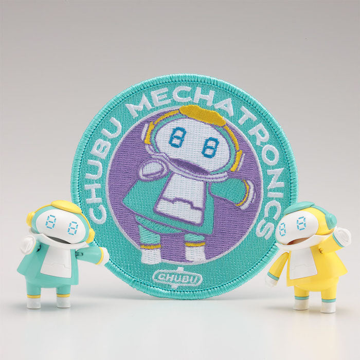 Mechatro Small Mechatromate No.04 Patch Set 'Aqua Green & Lemon'