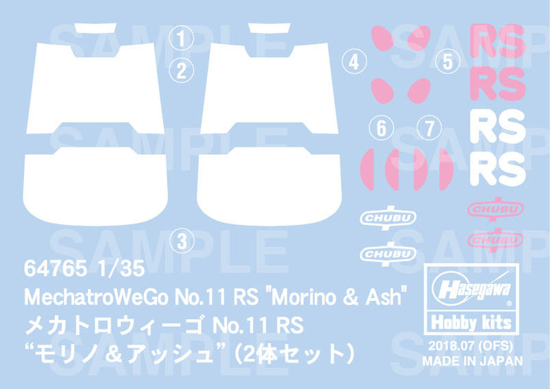 MechatroWeGo No.11 RS Morino & Ash 1/35
