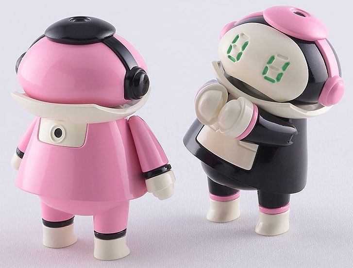 Mechatro - Small Mechatromate No.02 Black & Pink