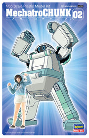 Mechatrochunk No.02 "Grayish Mint" + Support Girl 1/35