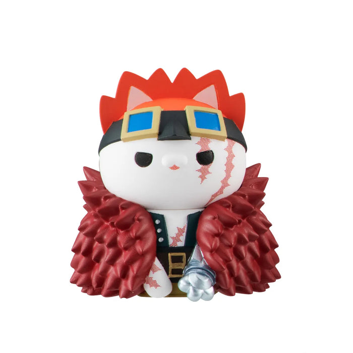 Mega Cat Project - NyanPieceNyan! Ver. Luffy With Rivals (W/Gift) Complete Set - One Piece