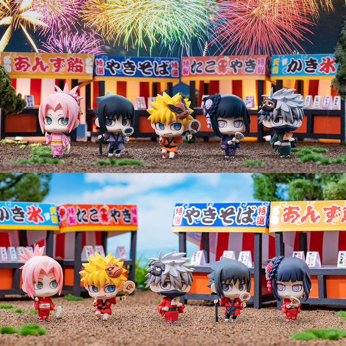 Megahouse Petit Chara Land Naruto 10th Anniversary Ver. (Box of 10) With Gift