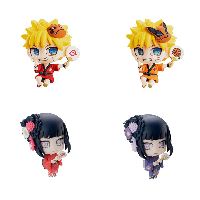 Megahouse Petit Chara Land Naruto 10th Anniversary Ver. (Box of 10) With Gift