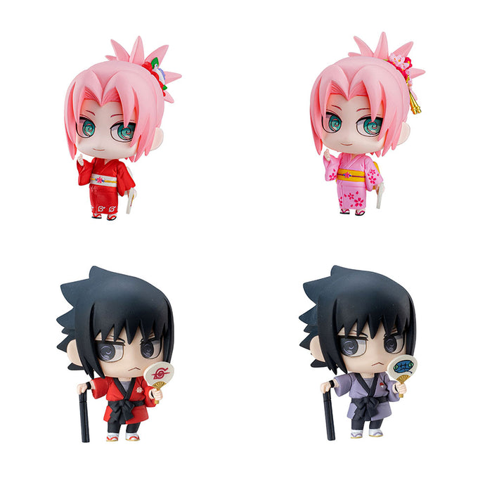 Megahouse Petit Chara Land Naruto 10th Anniversary Ver. (Box of 10) With Gift