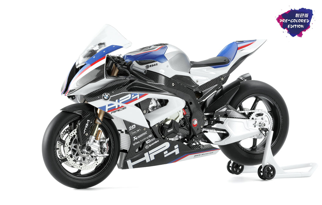 Meng BMW HP4 Race Motorcycle (Pre-Colored Edition) 1/9