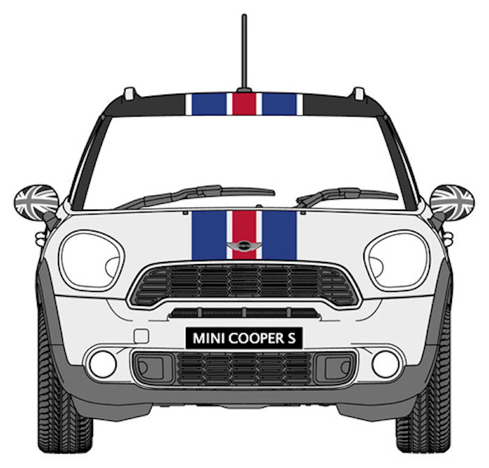 Mini Cooper S Countryman ALL4 'Union Jack Part 2' 1/24