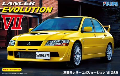 Mitsubishi Lancer Evolution VII GSR with Window Frame Masking 1/24