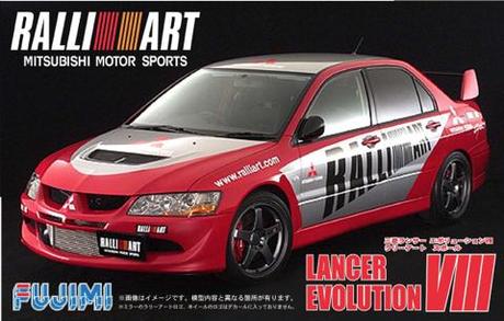 Mitsubishi Lancer Evolution VIII Ralliart 1/24