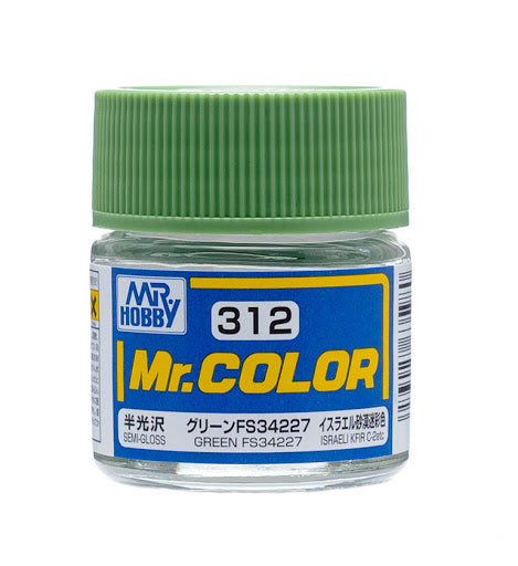 Mr. Color 312 - Green FS34227 (Semi-Gloss/Aircraft) C312
