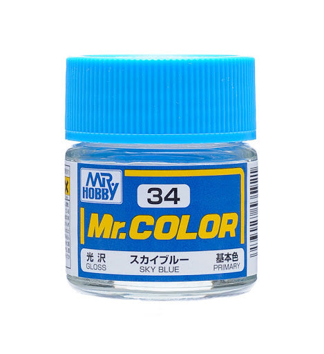 Mr. Color 34 - Sky Blue (Gloss/Primary) C34