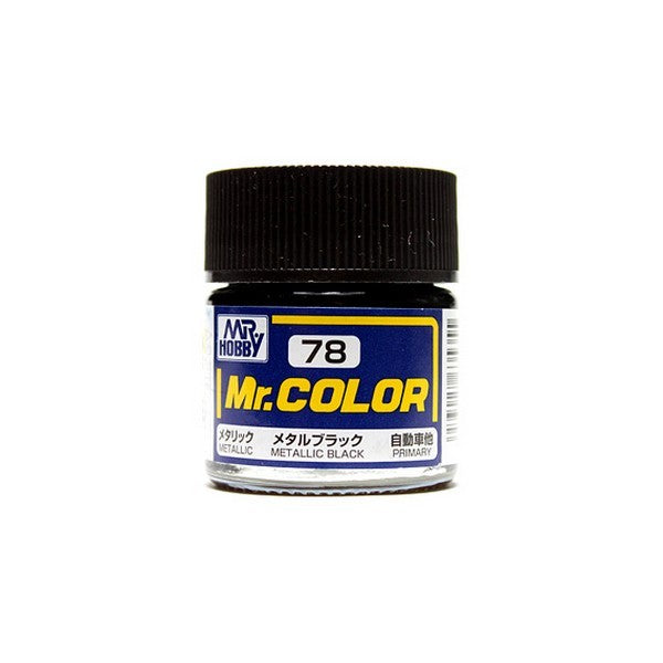 Mr. Color 78 - Metal Black (Metallic/Primary Car) C78