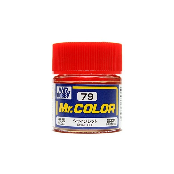 Mr. Color C79 - Shine Red (Gloss/Primary) — Panda Hobby