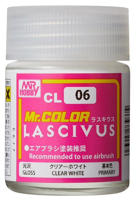 Mr. Color CL06 - Lascivus Clear White(Gloss/Primary Color)