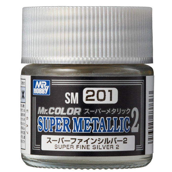 SM201 Mr. Color Super Metallic - Super Fine Silver 2