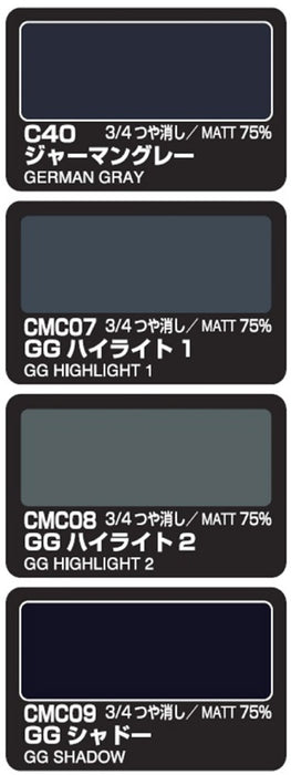Mr. Color - Color Modulation Set German Gray Ver. CS583
