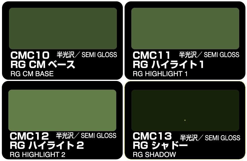 Mr Color - Color Modulation Set Russian Green CS584