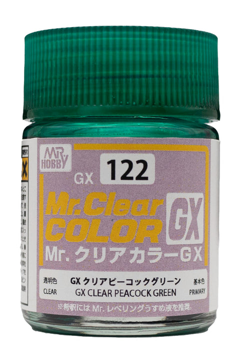 Mr Color GX122 - Clear Peacock Green