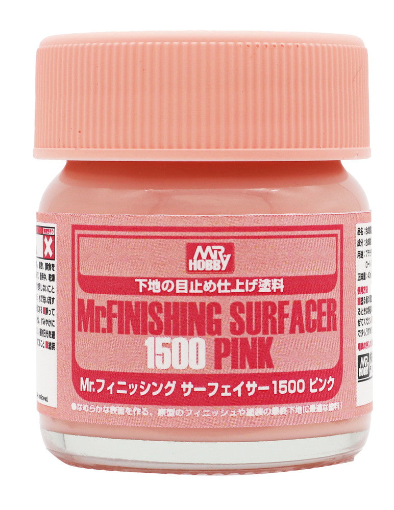 Mr Finishing Surfacer 1500 Pink Bottle SF292