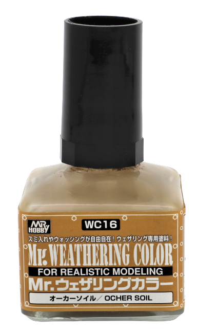 Mr Weathering Color WC16 - Filter Liquid Ocher Soil