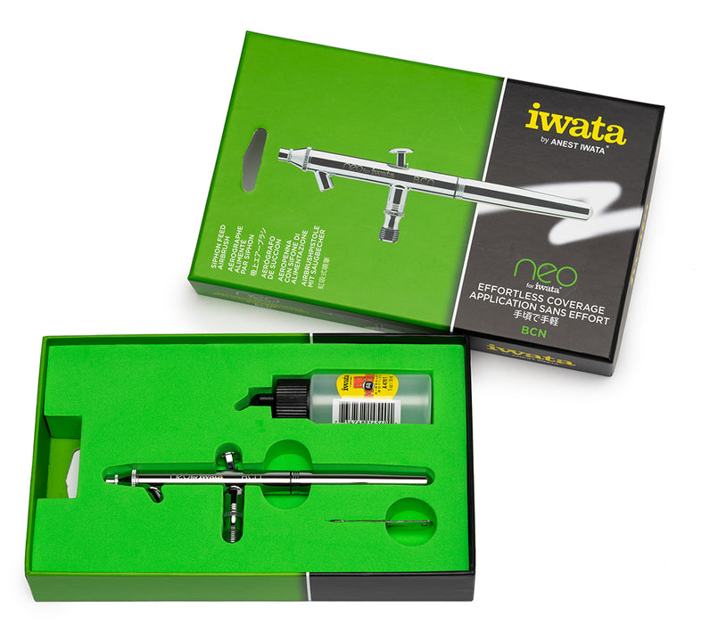 NEO for Iwata BCN 0.35mm Siphon Feed Dual Action Airbrush N2000
