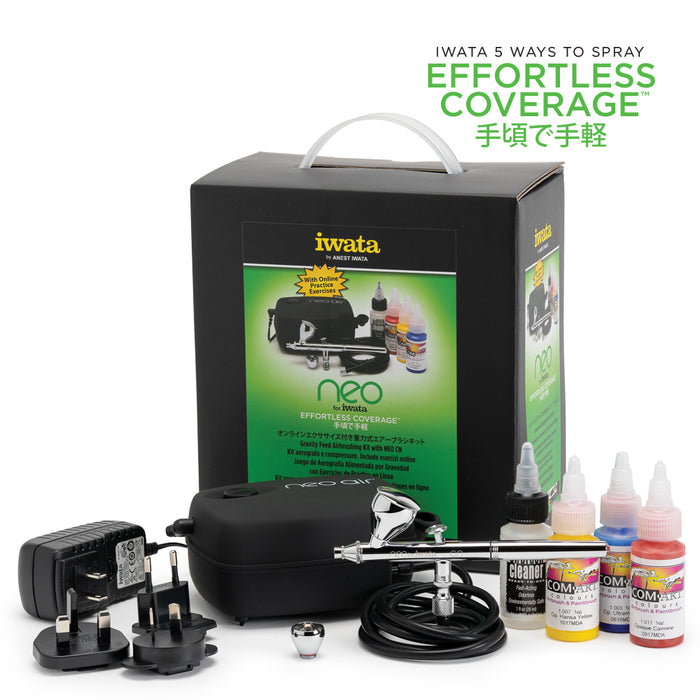 NEO for Iwata Gravity Feed Airbrushing Kit with NEO CN IW120
