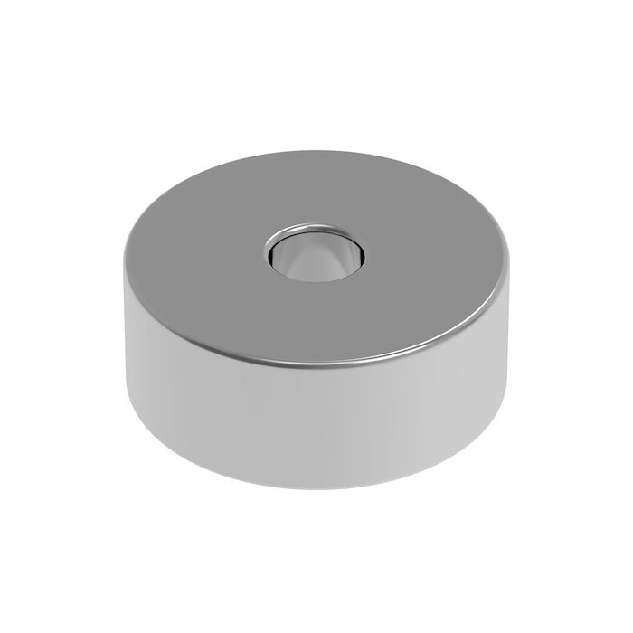 Neodymium Magnet N52 Round Shape With Shaft Hole Height 2mm 4 Sizes
