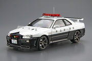 Nissan BNR34 Skyline GT-R Patrol Car 99 1/24