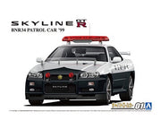 Nissan BNR34 Skyline GT-R Patrol Car 99 1/24