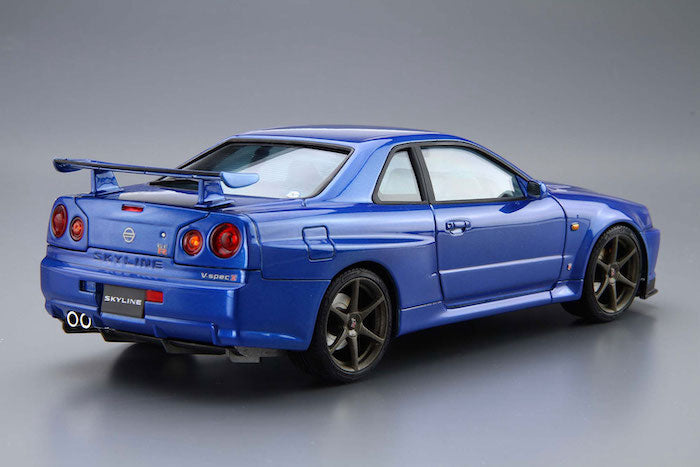 Nissan BNR34 Skyline GT-R V-spec '02 1/24