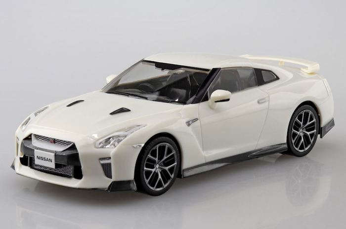 The Snap Kit - Nissan GT-R (Bririant White Pearl) 1/32